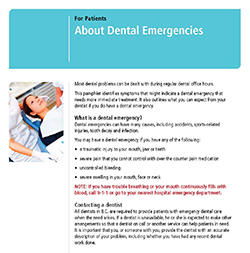 Emergency Resources for Patients